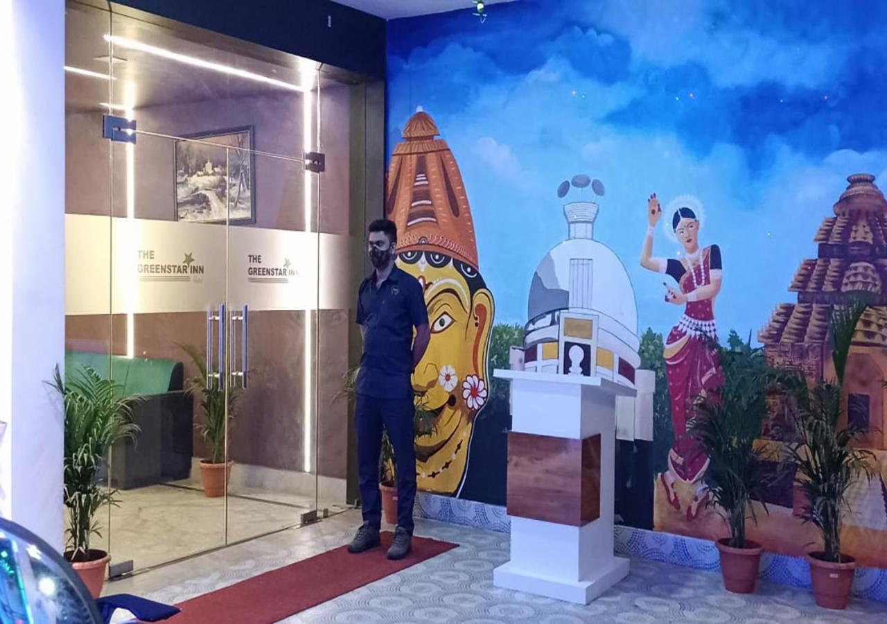 The Greenstar Inn Premium Bhubaneswar Exteriör bild